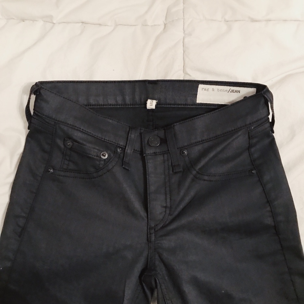 Rag & Bone Waxed Jeans - Picture 3 of 7